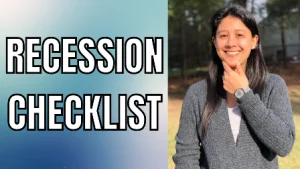 How To Prepare For The Next Recession Checklist