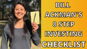 Bill Ackman's Easy 8 Step Investing Checklist